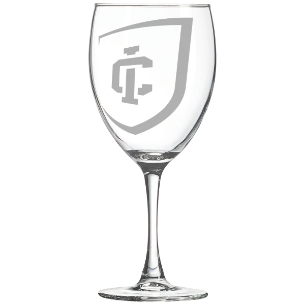 Ithaca College Polar Camel 10 1/2 oz. Wine Glass