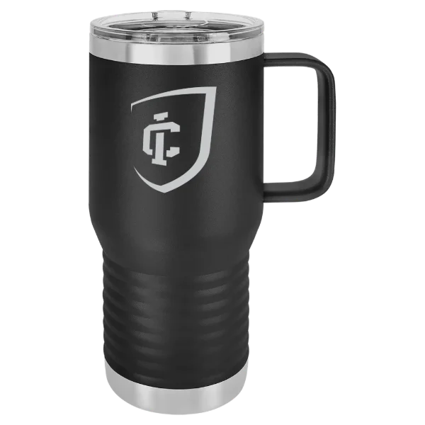 Ithaca College Polar Camel 20 oz. Travel Mug with Slider Lid