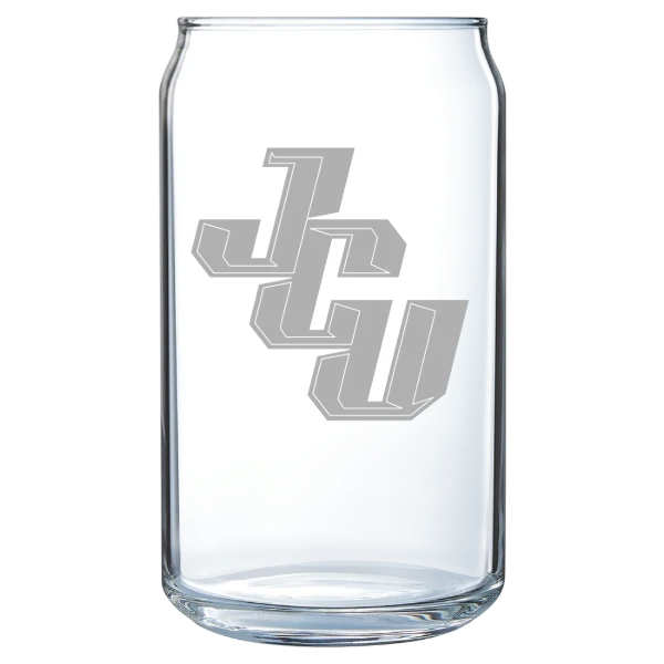 John Carroll University Polar Camel 16 oz. Can Glass