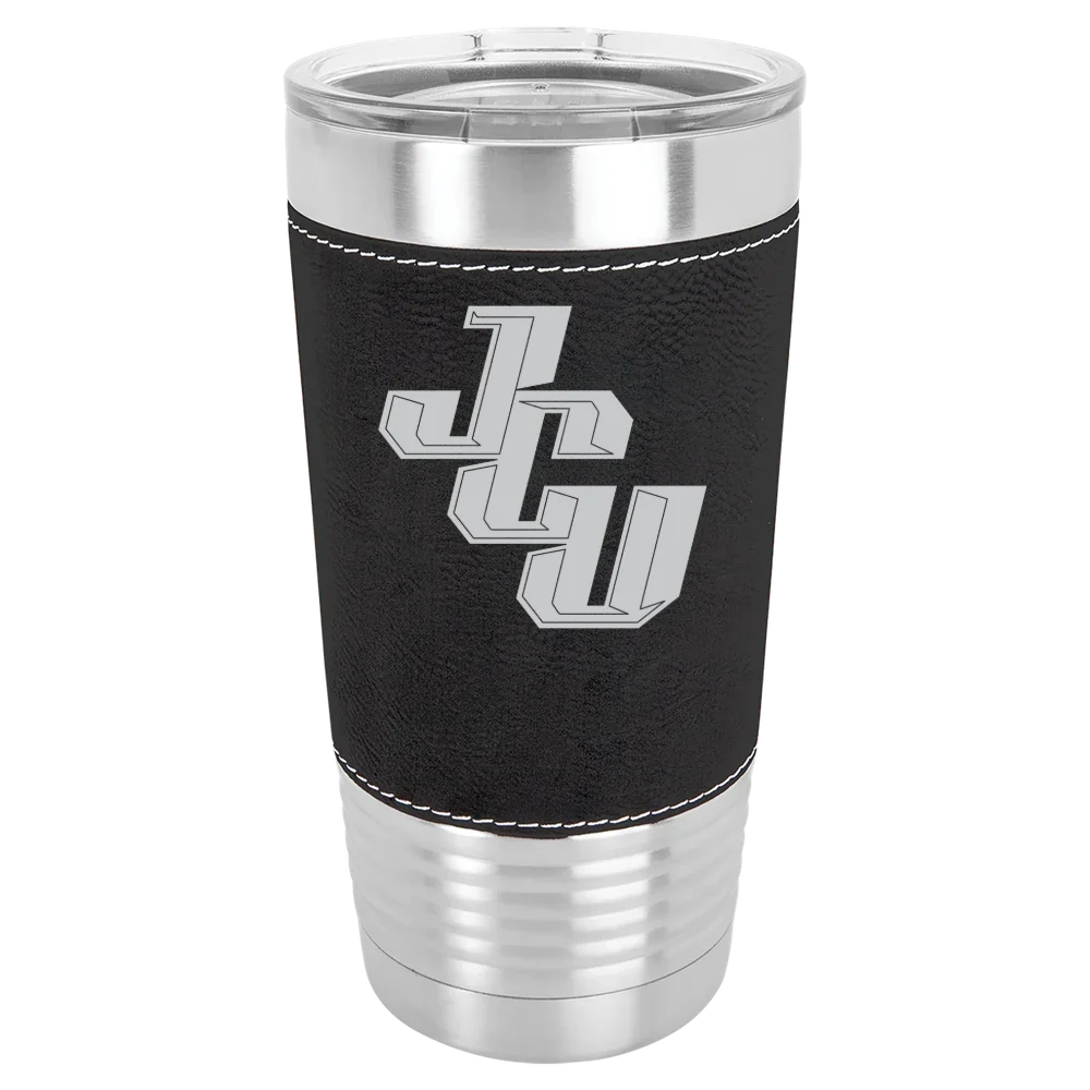 John Carroll University Polar Camel 20 oz. Leatherette Grip Tumbler with Standard Lid
