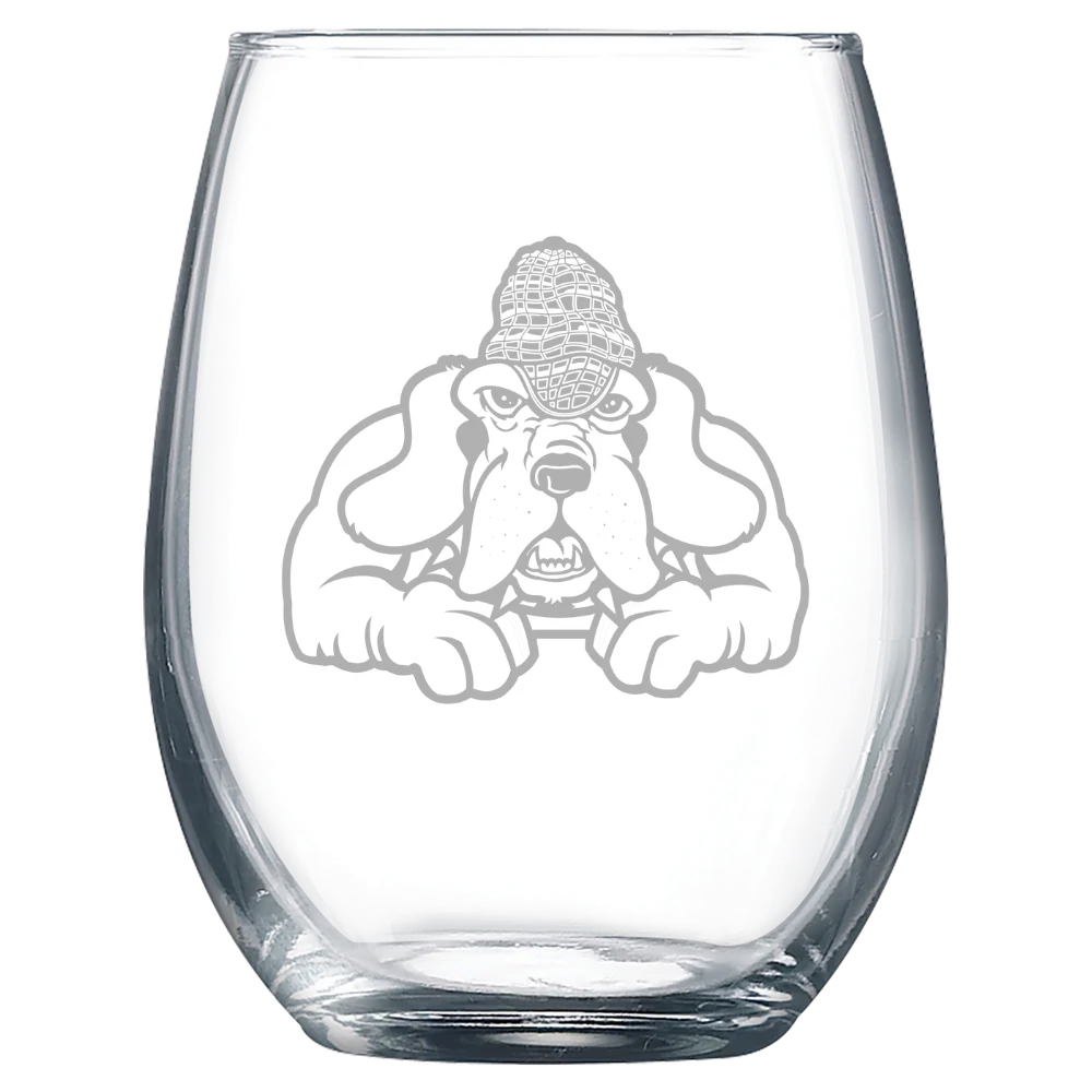 John Jay College of Criminal Justice Polar Camel 9 oz. Stemless Wine Glass