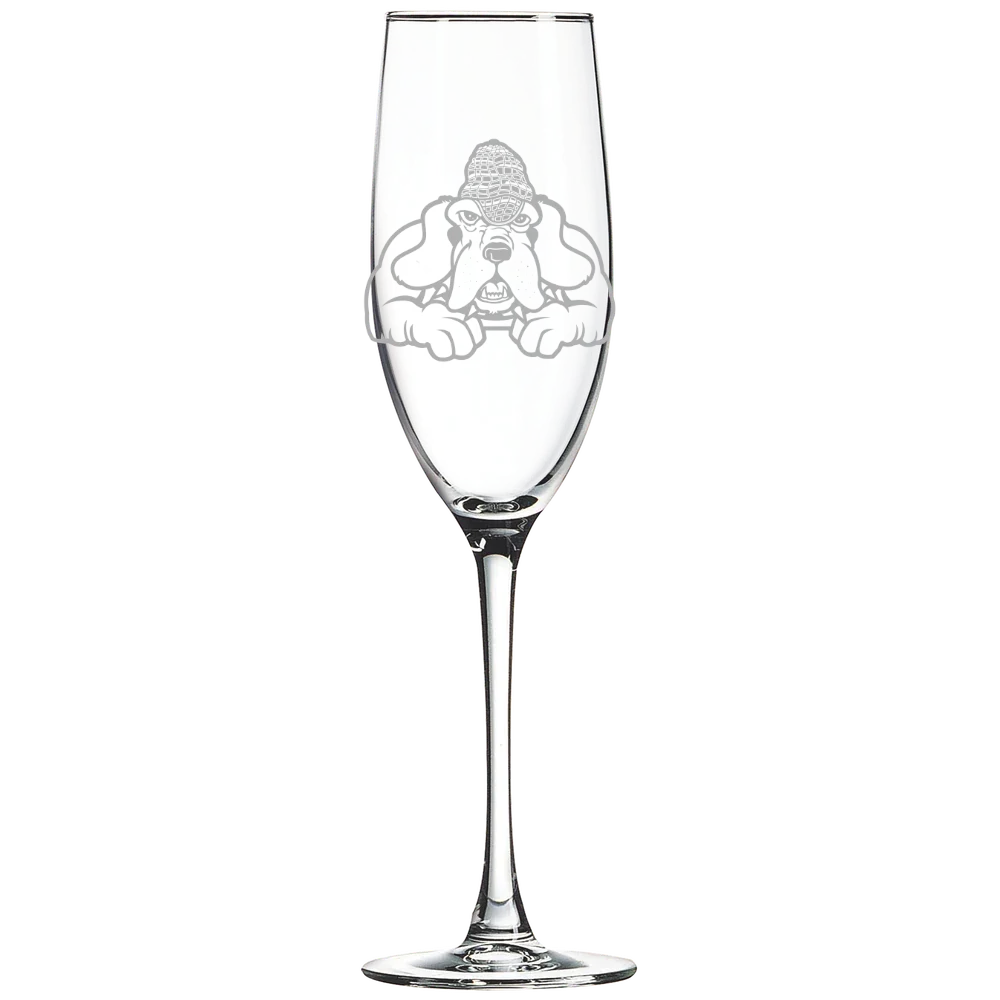 John Jay College of Criminal Justice Polar Camel 8 oz. Champagne Flute