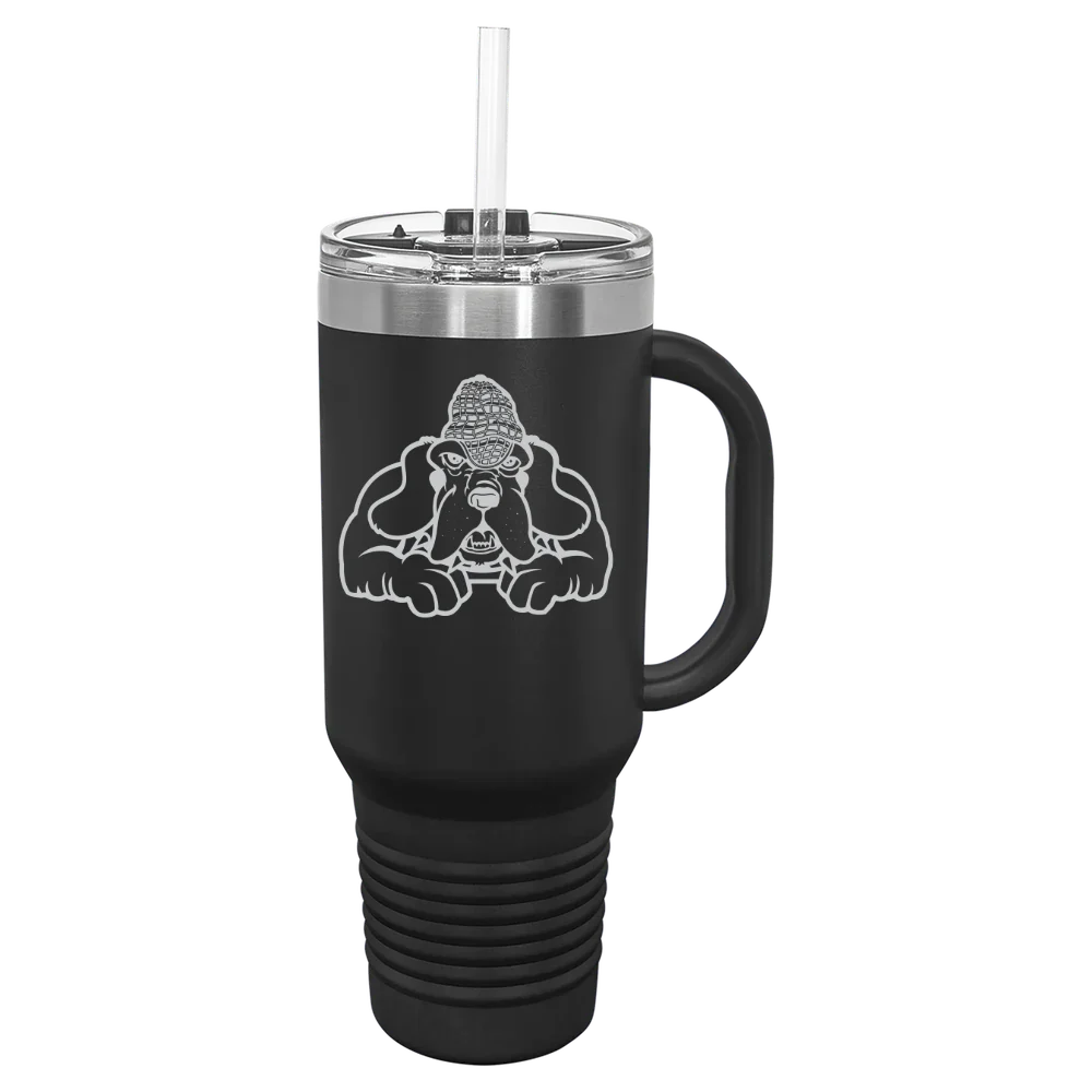 John Jay College of Criminal Justice Polar Camel 40 oz. Travel Mug with Snap Lid & Straw