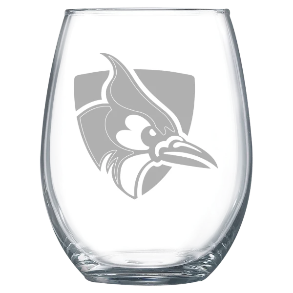 Johns Hopkins University Polar Camel 15 oz. Stemless Wine Glass