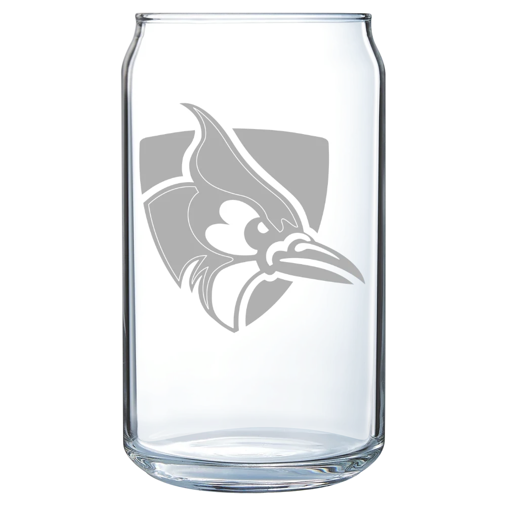Johns Hopkins University Polar Camel 16 oz. Can Glass