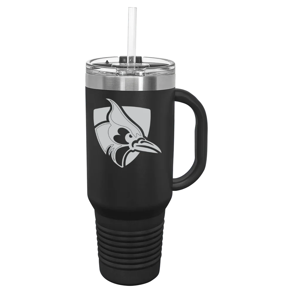 Johns Hopkins University Polar Camel 40 oz. Travel Mug with Snap Lid & Straw