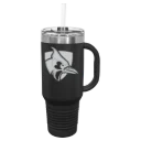 Johns Hopkins University Polar Camel 40 oz. Travel Mug with Snap Lid & Straw