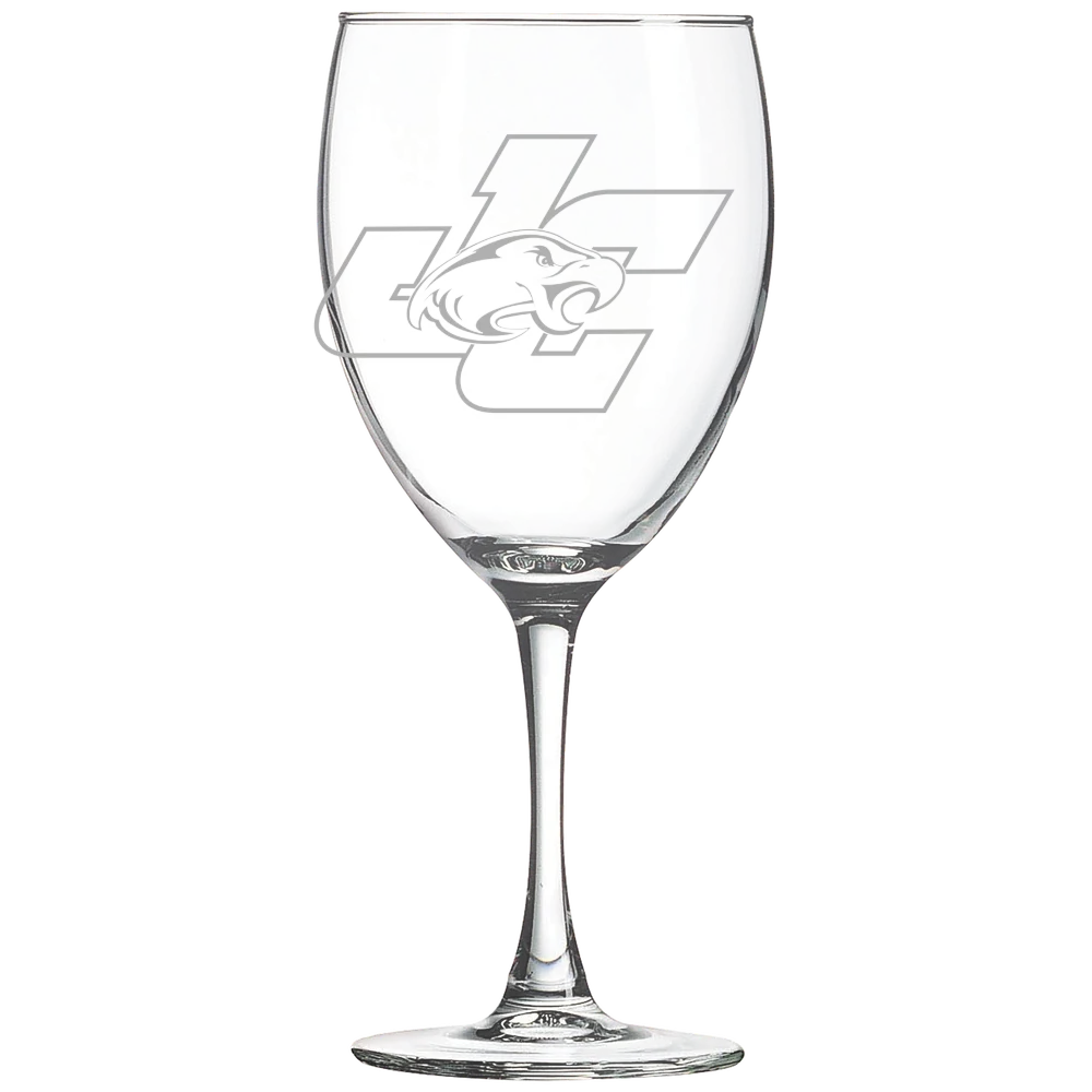 Juniata College Polar Camel 10 1/2 oz. Wine Glass
