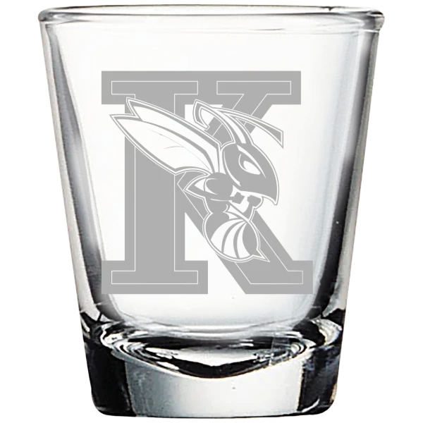 Kalamazoo College Polar Camel 1.7 oz. Shot Glass
