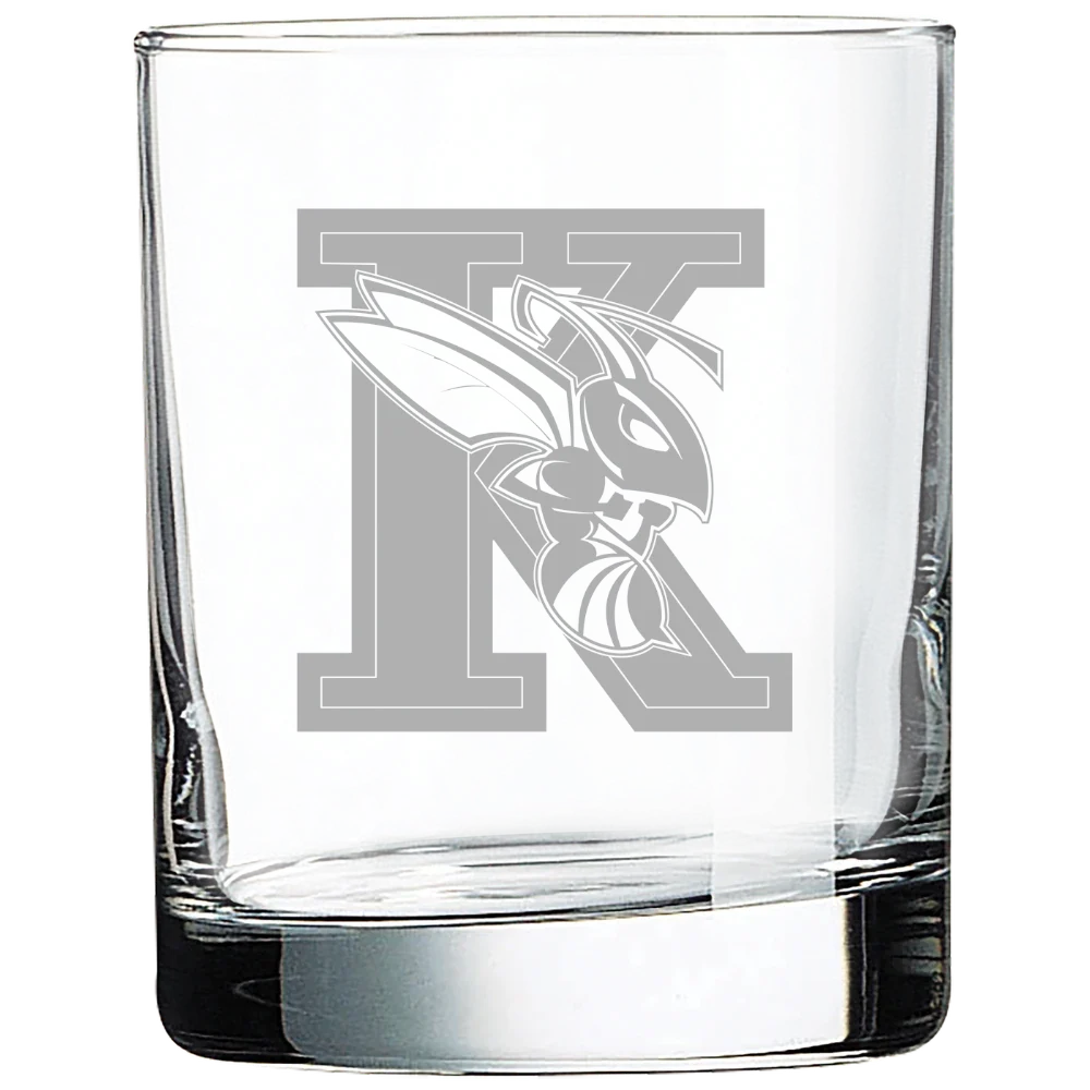Kalamazoo College Polar Camel 10 1/2 oz. On The Rocks Glass