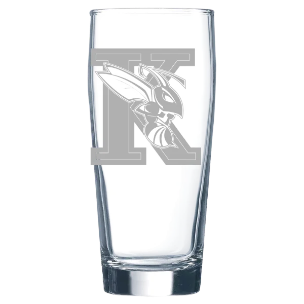 Kalamazoo College Polar Camel 16 oz. Willi Becher Beer Glass