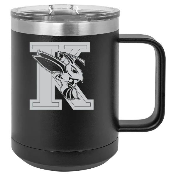 Kalamazoo College Polar Camel 15 oz. Mug with Slider Lid