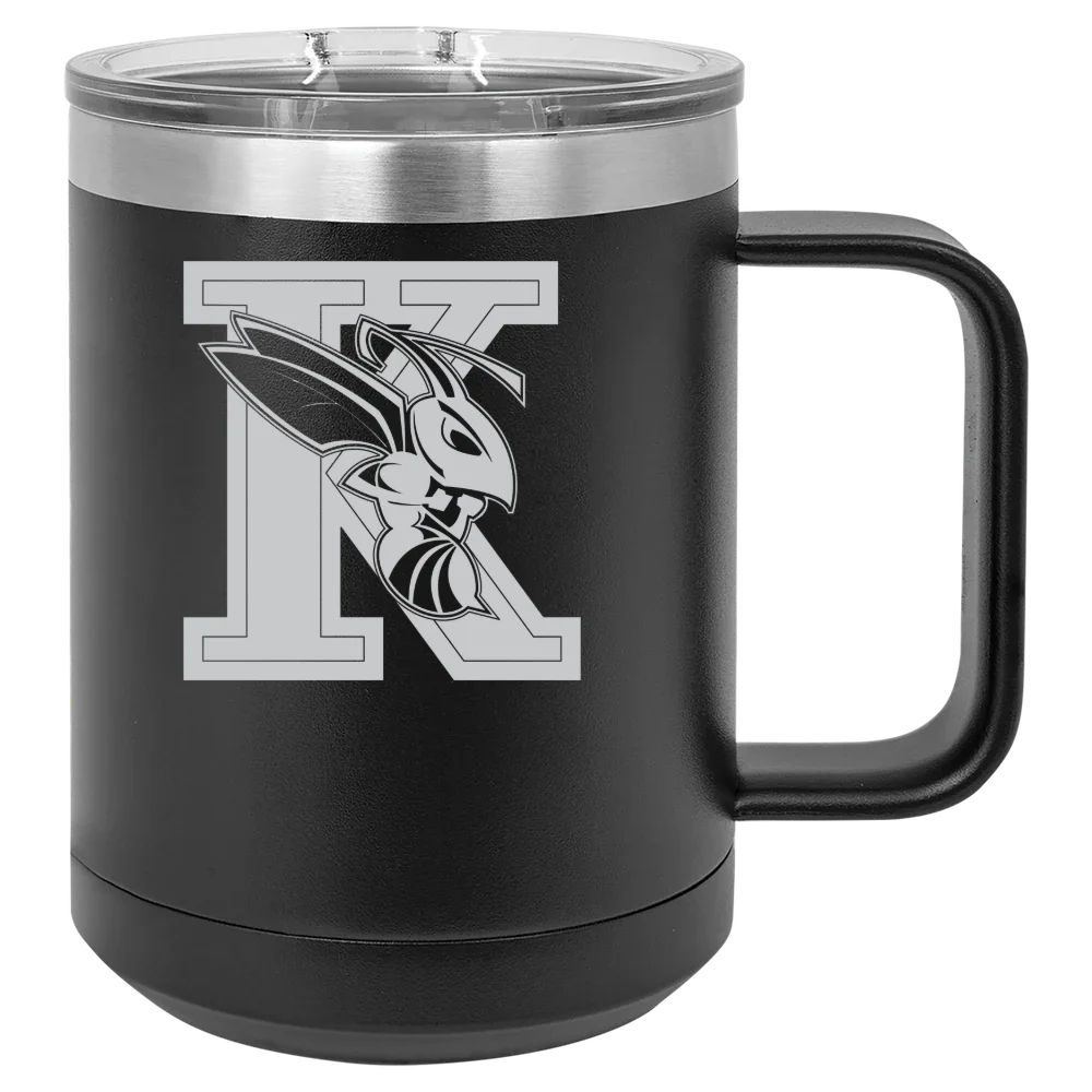 Kalamazoo College Polar Camel 15 oz. Mug with Slider Lid