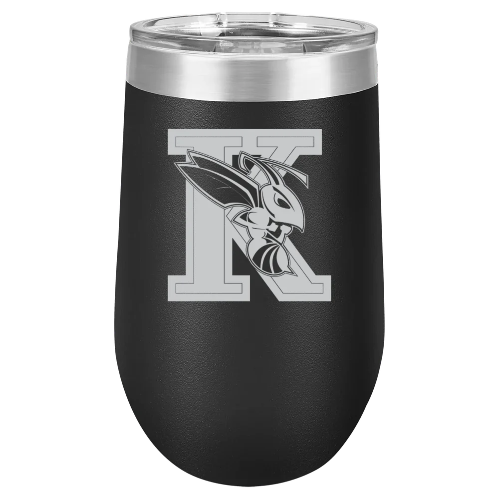 Kalamazoo College Polar Camel 16 oz. Stemless Wine Tumbler