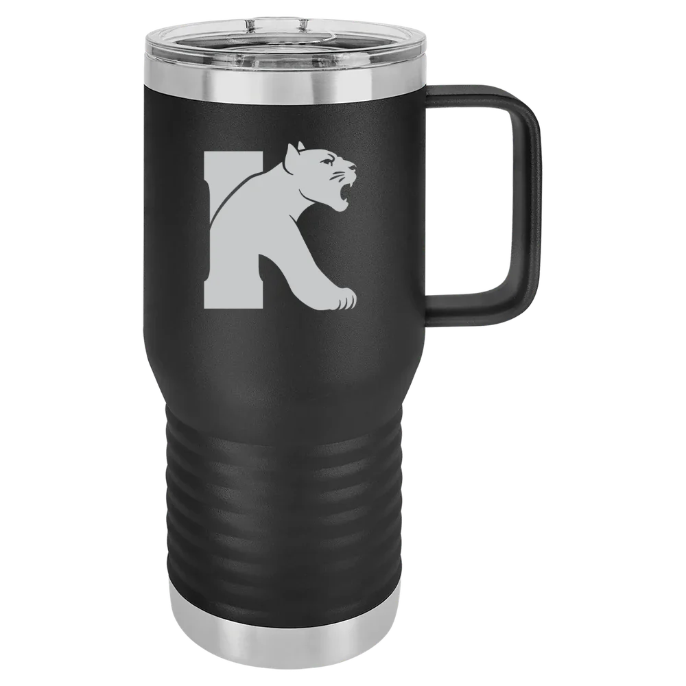 Kean University Polar Camel 20 oz. Travel Mug with Slider Lid