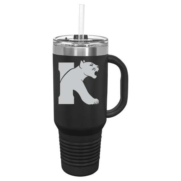 Kean University Polar Camel 40 oz. Travel Mug with Snap Lid & Straw
