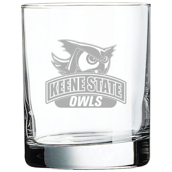 Keene State College Polar Camel 10 1/2 oz. On The Rocks Glass
