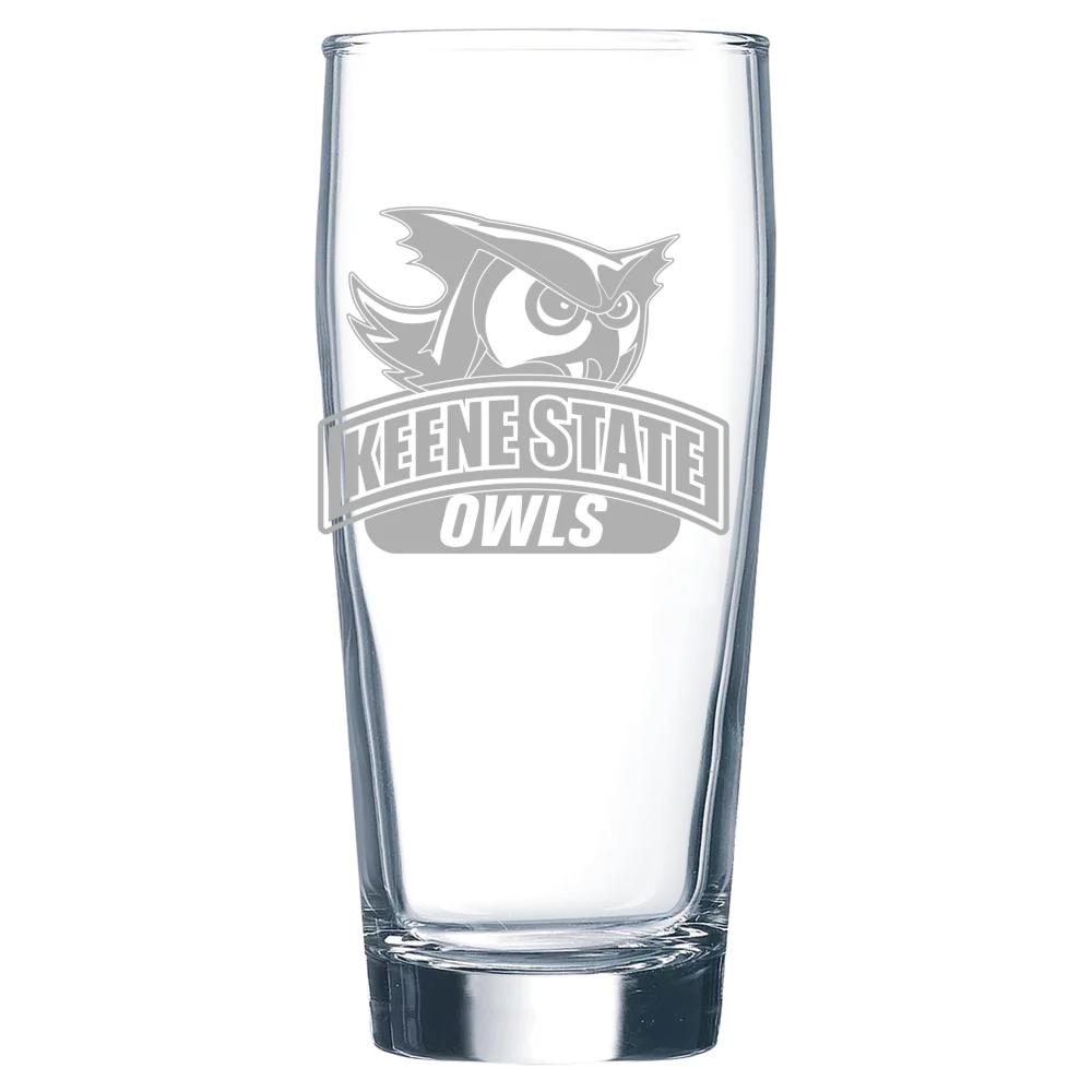 Keene State College Polar Camel 16 oz. Willi Becher Beer Glass