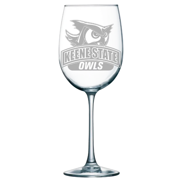 Keene State College Polar Camel 19 oz. Wine Glass