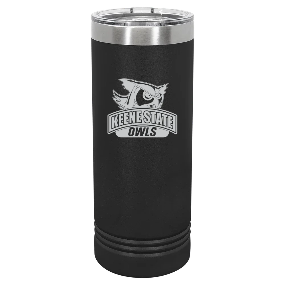 Keene State College Polar Camel 22 oz. Skinny Tumbler with Slider Lid