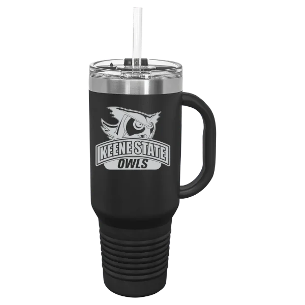 Keene State College Polar Camel 40 oz. Travel Mug with Snap Lid & Straw