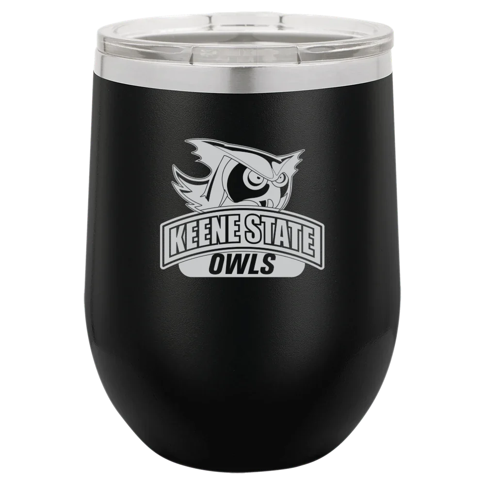 Keene State College Polar Camel 12 oz. Stemless Wine Tumbler
