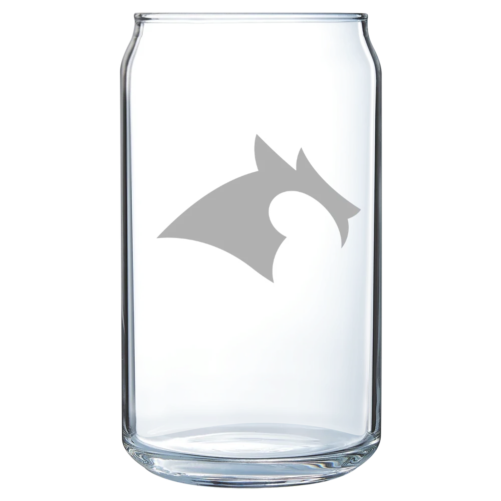 Kenyon College Polar Camel 16 oz. Can Glass