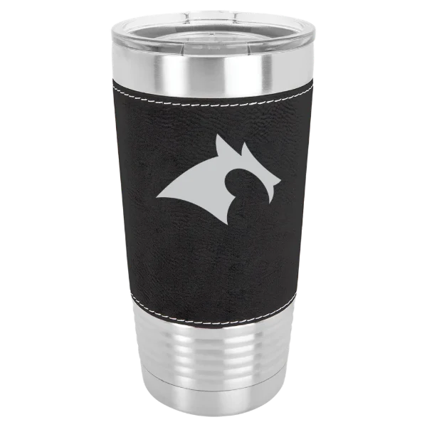 Kenyon College Polar Camel 20 oz. Leatherette Grip Tumbler with Standard Lid