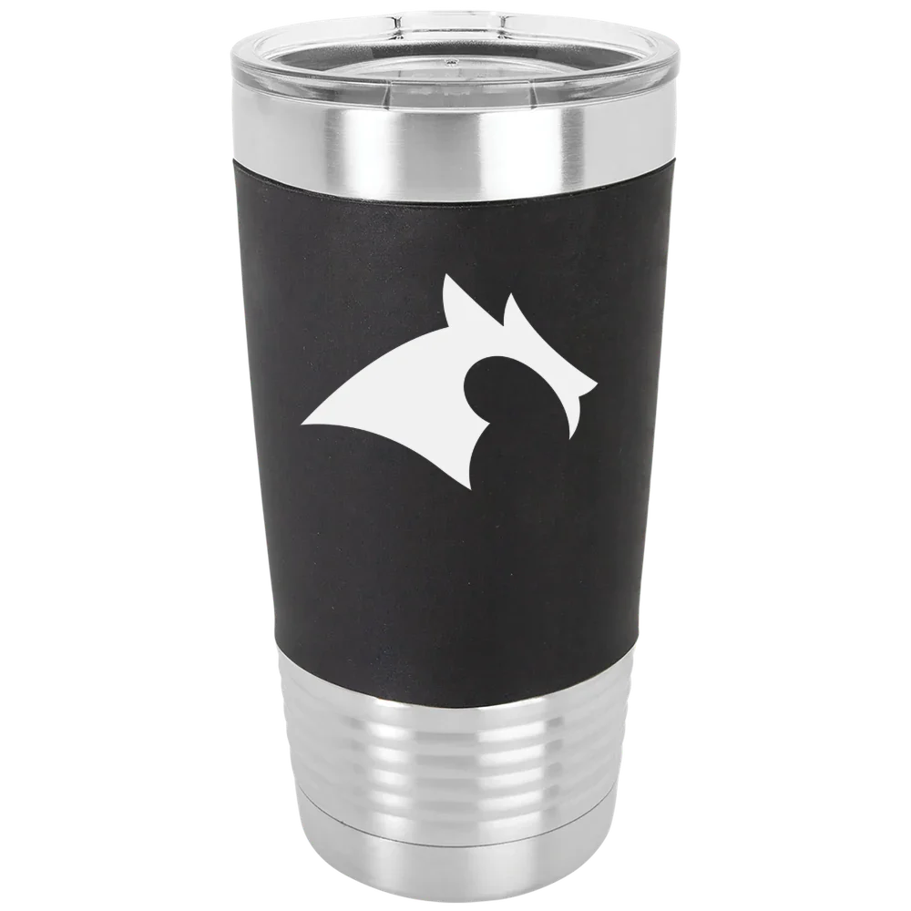 Kenyon College Polar Camel 20 oz. Silicone Grip Tumbler with Standard Lid