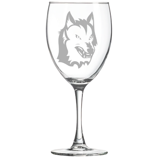 Keuka College Polar Camel 10 1/2 oz. Wine Glass