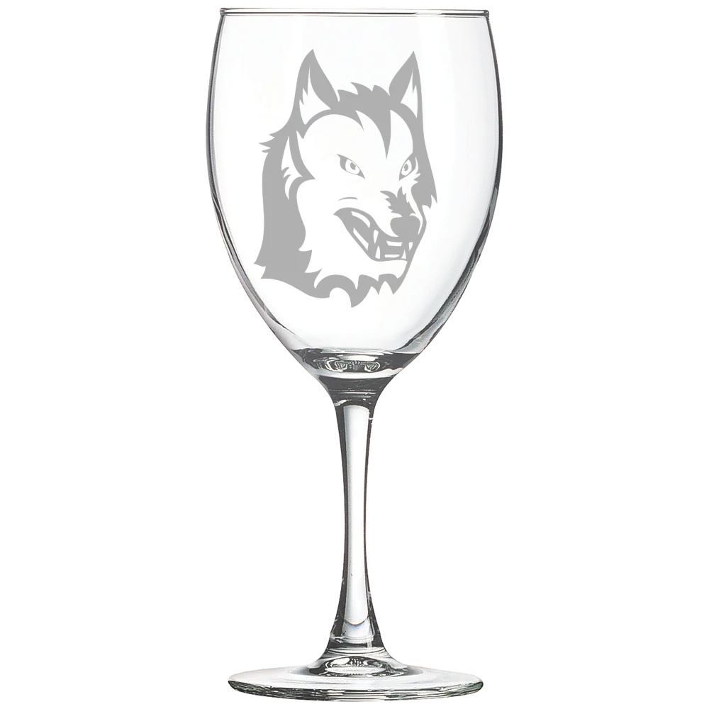 Keuka College Polar Camel 10 1/2 oz. Wine Glass