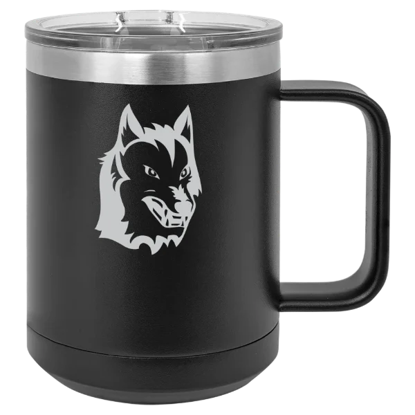 Keuka College Polar Camel 15 oz. Mug with Slider Lid