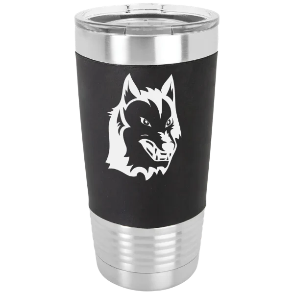 Keuka College Polar Camel 20 oz. Silicone Grip Tumbler with Standard Lid