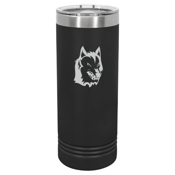 Keuka College Polar Camel 22 oz. Skinny Tumbler with Slider Lid