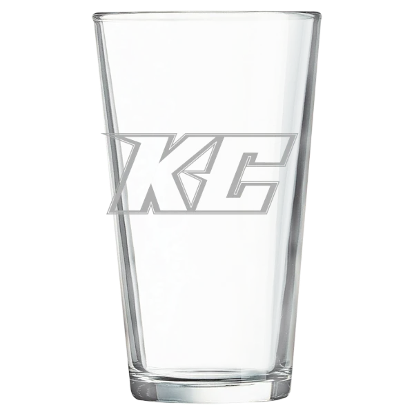 Keystone College Polar Camel 16 oz. Pint Mixing Glass