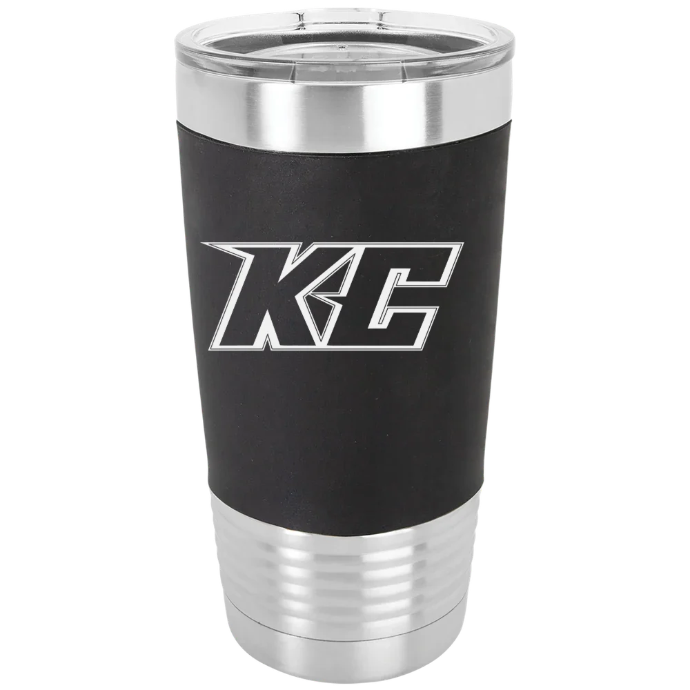 Keystone College Polar Camel 20 oz. Silicone Grip Tumbler with Standard Lid