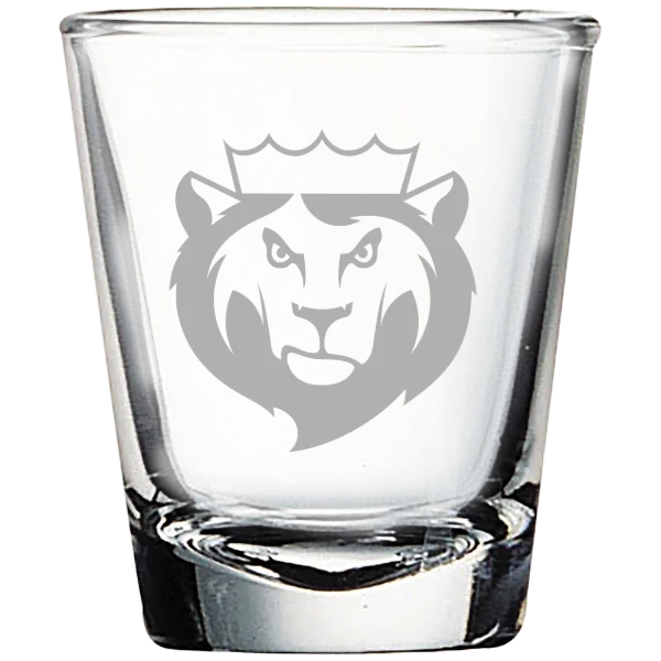 King's College (Pennsylvania) Polar Camel 1.7 oz. Shot Glass