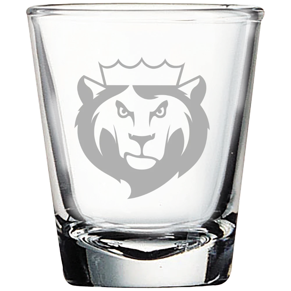 King's College (Pennsylvania) Polar Camel 1.7 oz. Shot Glass