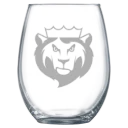 King's College (Pennsylvania) Polar Camel 15 oz. Stemless Wine Glass