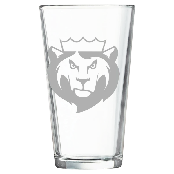 King's College (Pennsylvania) Polar Camel 16 oz. Pint Mixing Glass