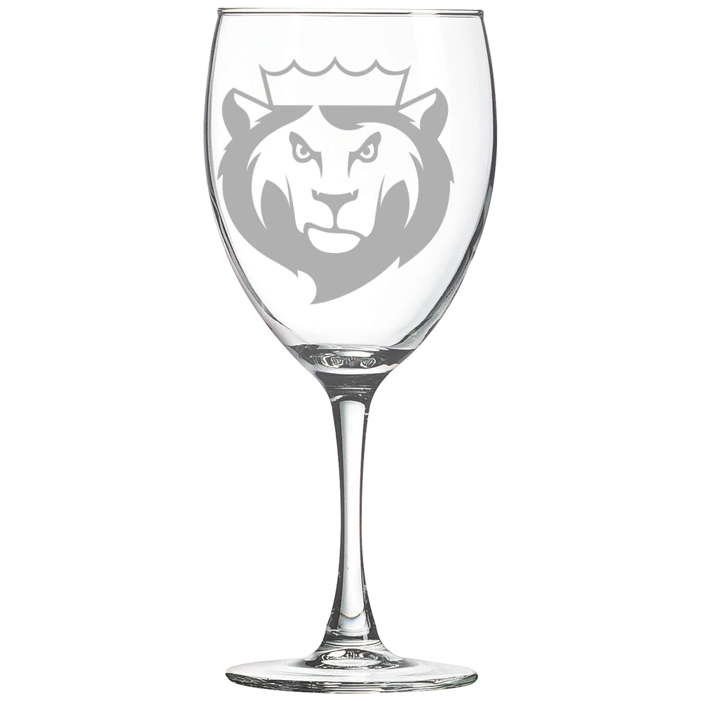 King's College (Pennsylvania) Polar Camel 10 1/2 oz. Wine Glass