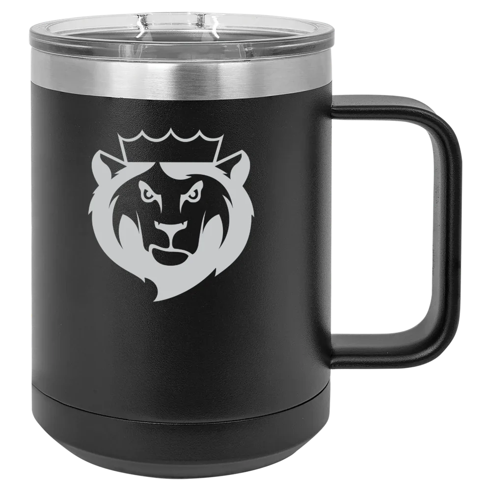 King's College (Pennsylvania) Polar Camel 15 oz. Mug with Slider Lid