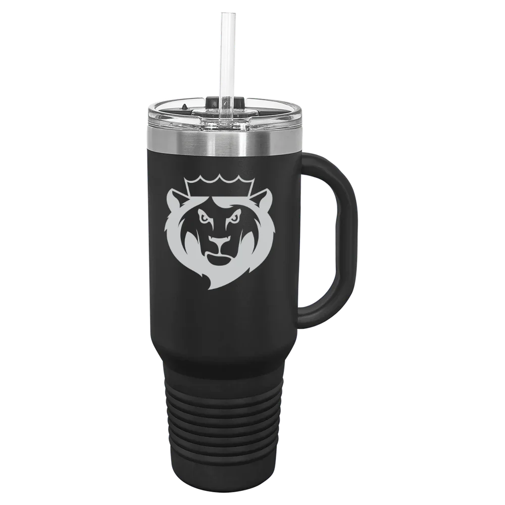 King's College (Pennsylvania) Polar Camel 40 oz. Travel Mug with Snap Lid & Straw