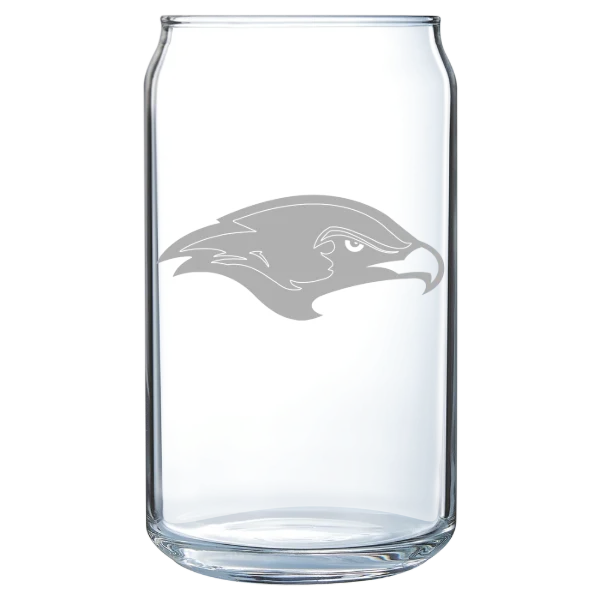 La Roche University Polar Camel 16 oz. Can Glass