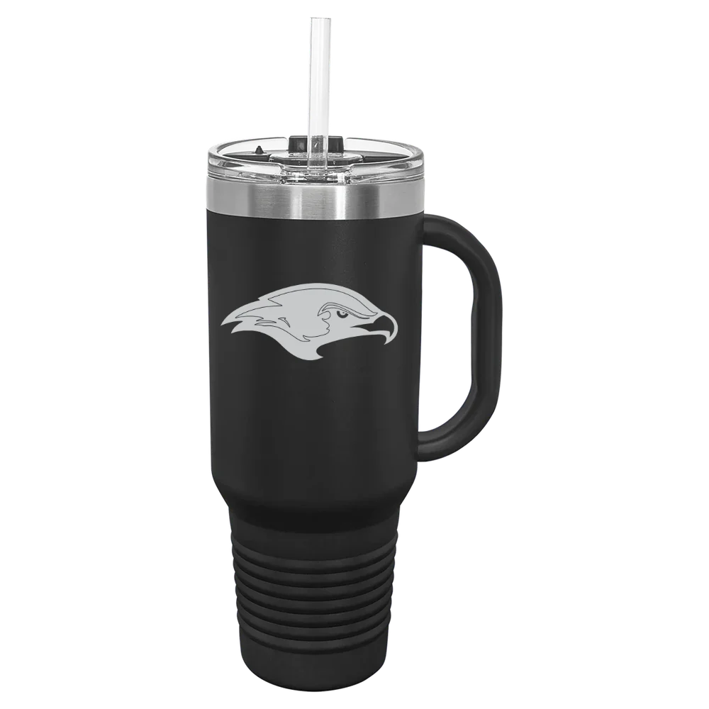 La Roche University Polar Camel 40 oz. Travel Mug with Snap Lid & Straw