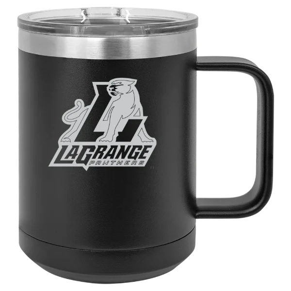 LaGrange College Polar Camel 15 oz. Mug with Slider Lid