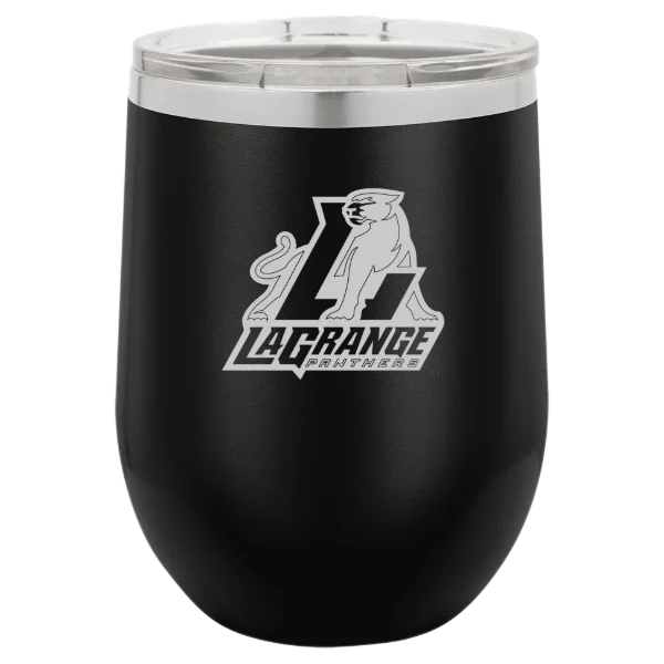LaGrange College Polar Camel 12 oz. Stemless Wine Tumbler