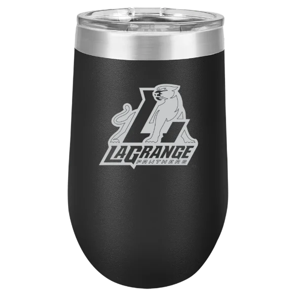 LaGrange College Polar Camel 16 oz. Stemless Wine Tumbler