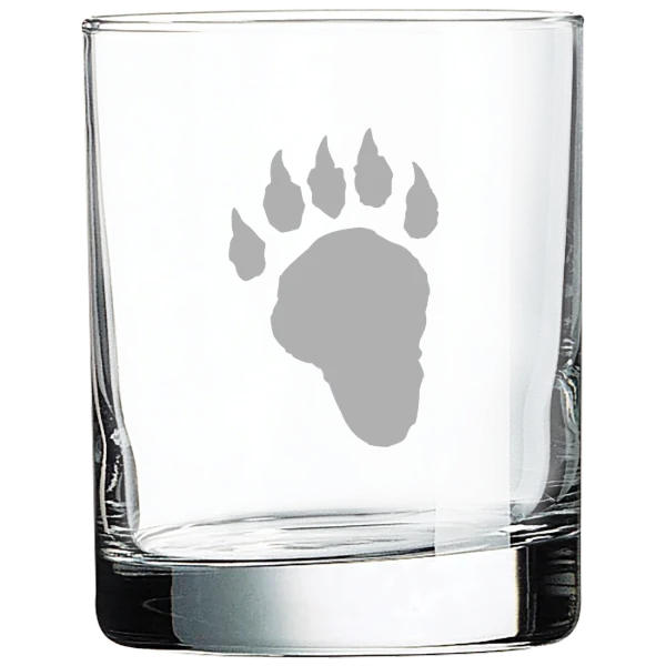 Lake Forest College Polar Camel 10 1/2 oz. On The Rocks Glass