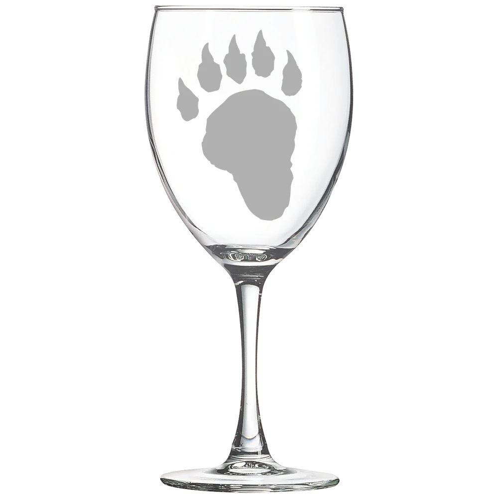 Lake Forest College Polar Camel 10 1/2 oz. Wine Glass